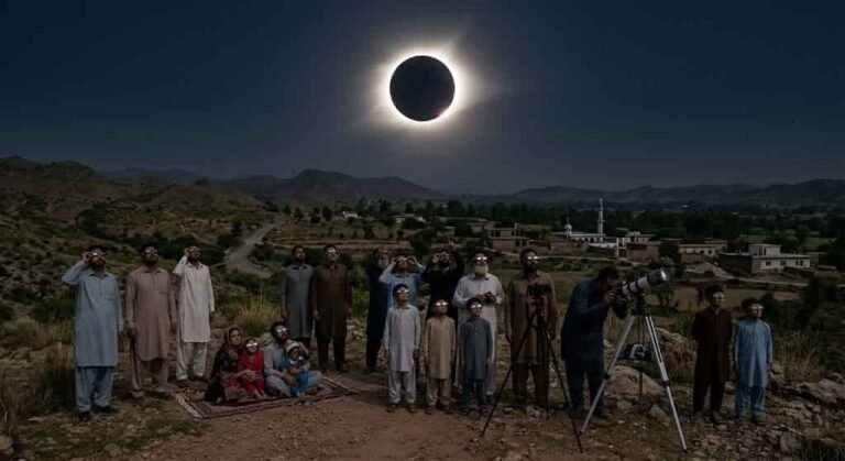 2 اگست 2027 کو پاکستان میں جزوی سورج گرہن ہوگا 2027 سورج گرہن پاکستان