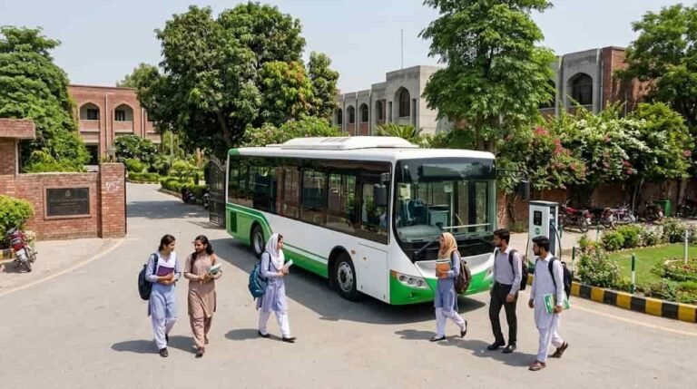 پنجاب: 25 سرکاری کالجوں کے لیے الیکٹرک بسیں منظور الیکٹرک بسیں پنجاب کالج
