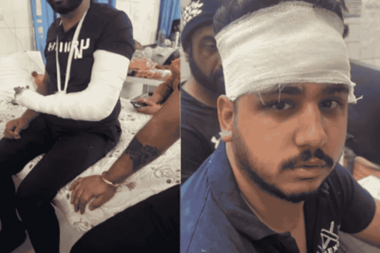 پٹیالہ میں بھارتی کرنل کی پولیس کے ہاتھوں پٹائی بھارتی آرمی کرنل پٹائی