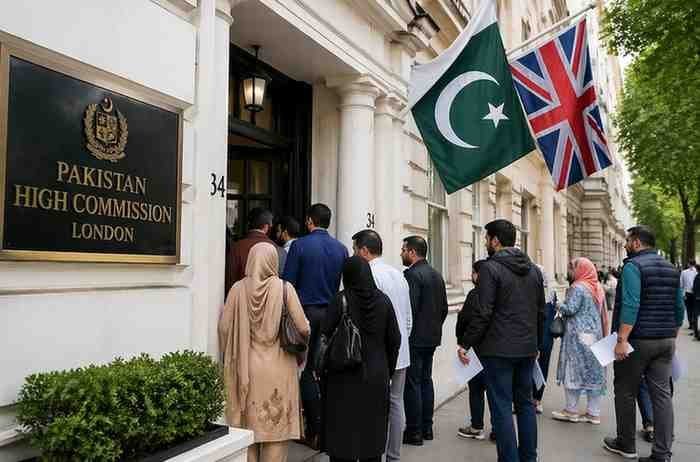 برطانیہ میں پاکستانیوں کے لیے بڑی سہولت؛ قونصلر خدمات بہتر برطانیہ پاکستانی قونصلر خدمات