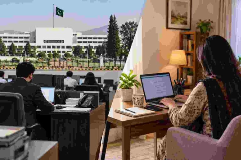 قومی اسمبلی سیکرٹریٹ: نصف عملہ گھر سے کام کرے گا ورک فرام ہوم پالیسی